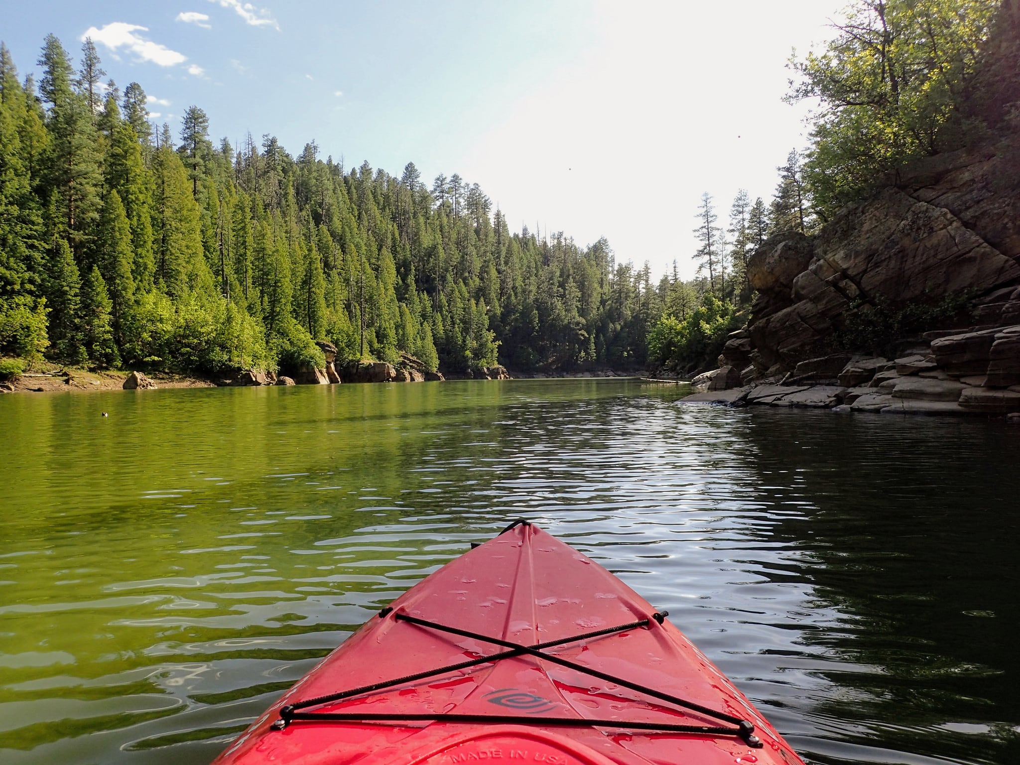 Kayaking the Blue Ridge Reservoir • rscottjon.es